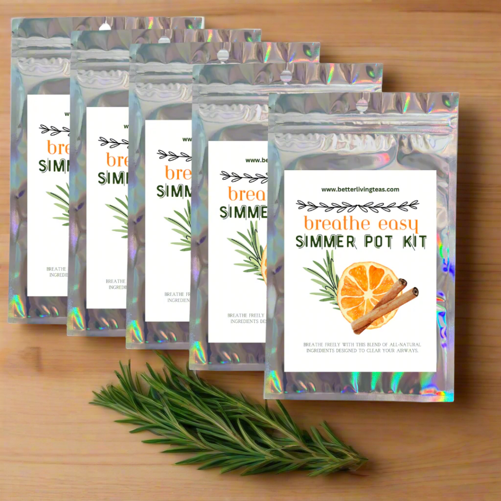 Natural sinus and nasal congestion relief stovetop simmer pot 5 pack