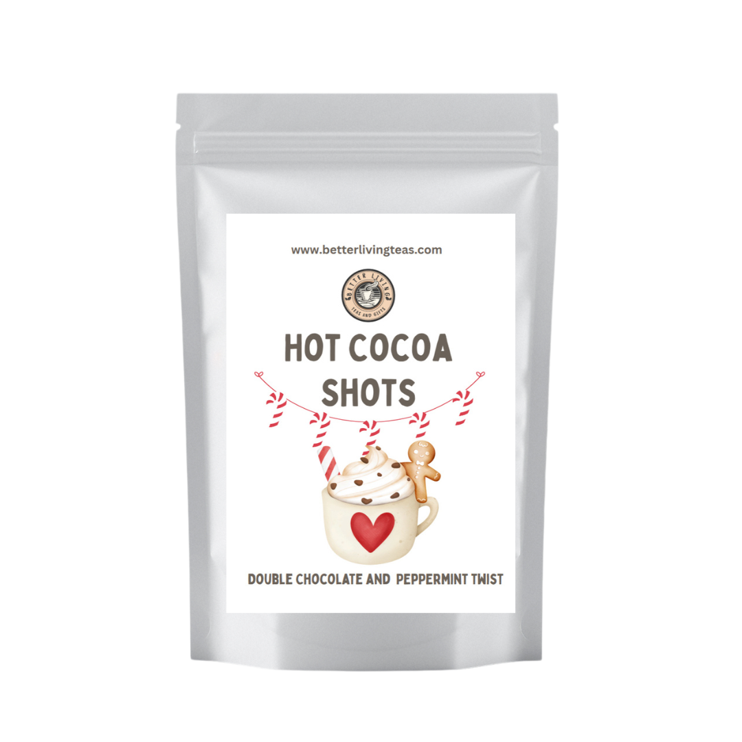 Deluxe Hot Cocoa Shots Gift Packs - Better Living Teas and Gifts