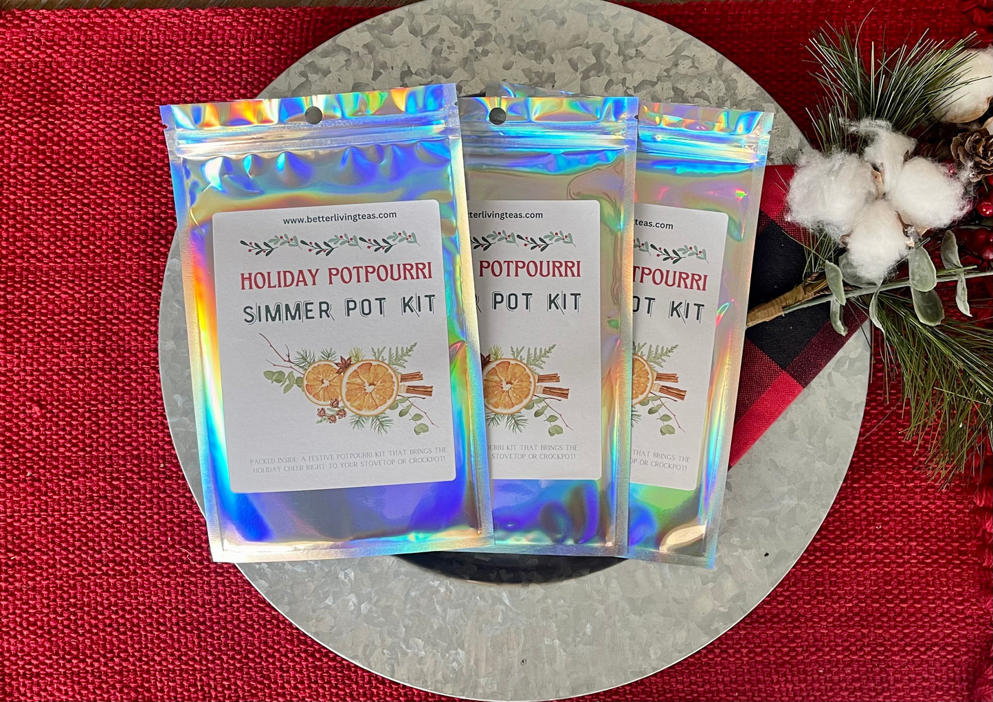 Holiday Potpourri Simmer Pot Kits